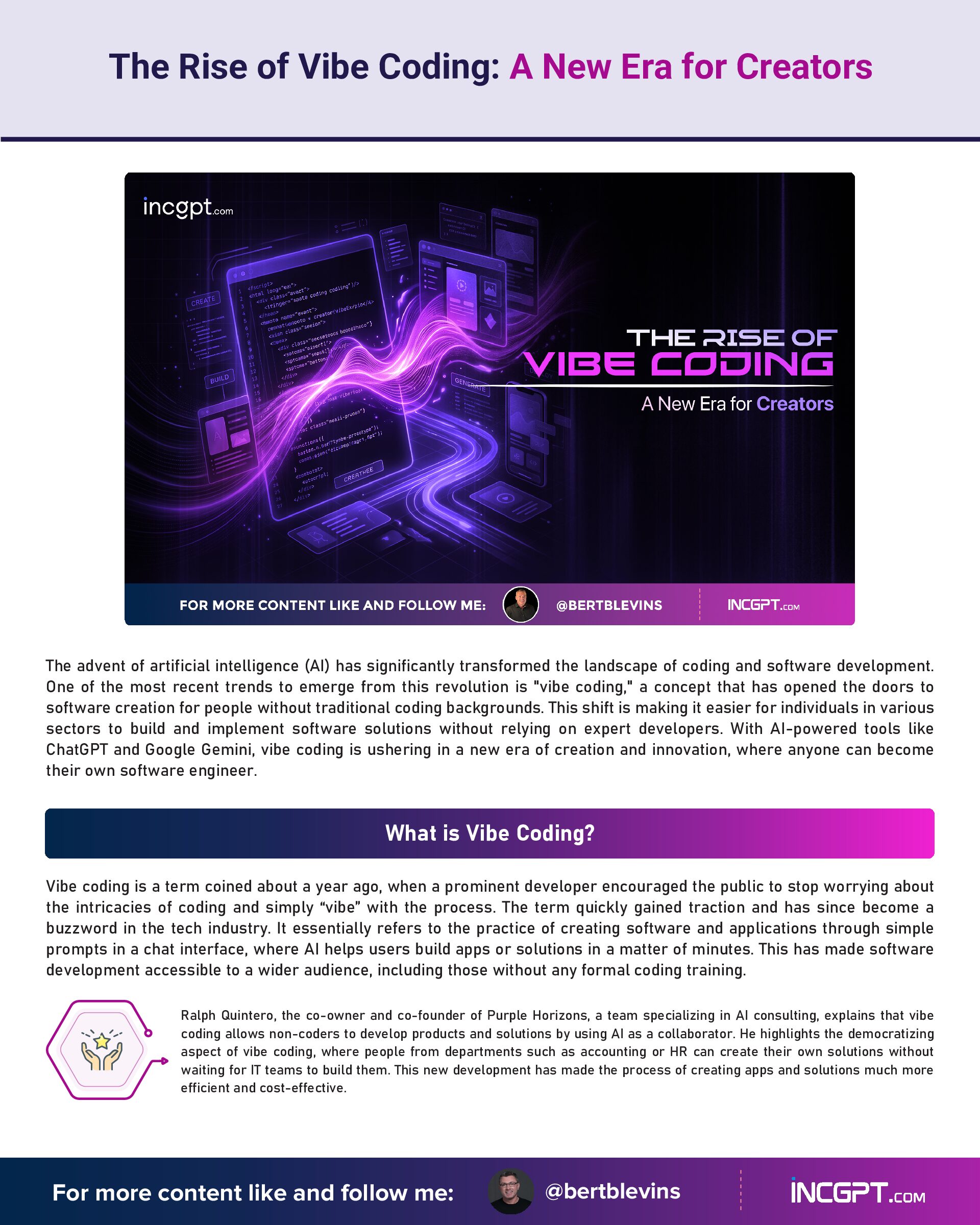 The Rise of Vibe Coding A New Era for Creators