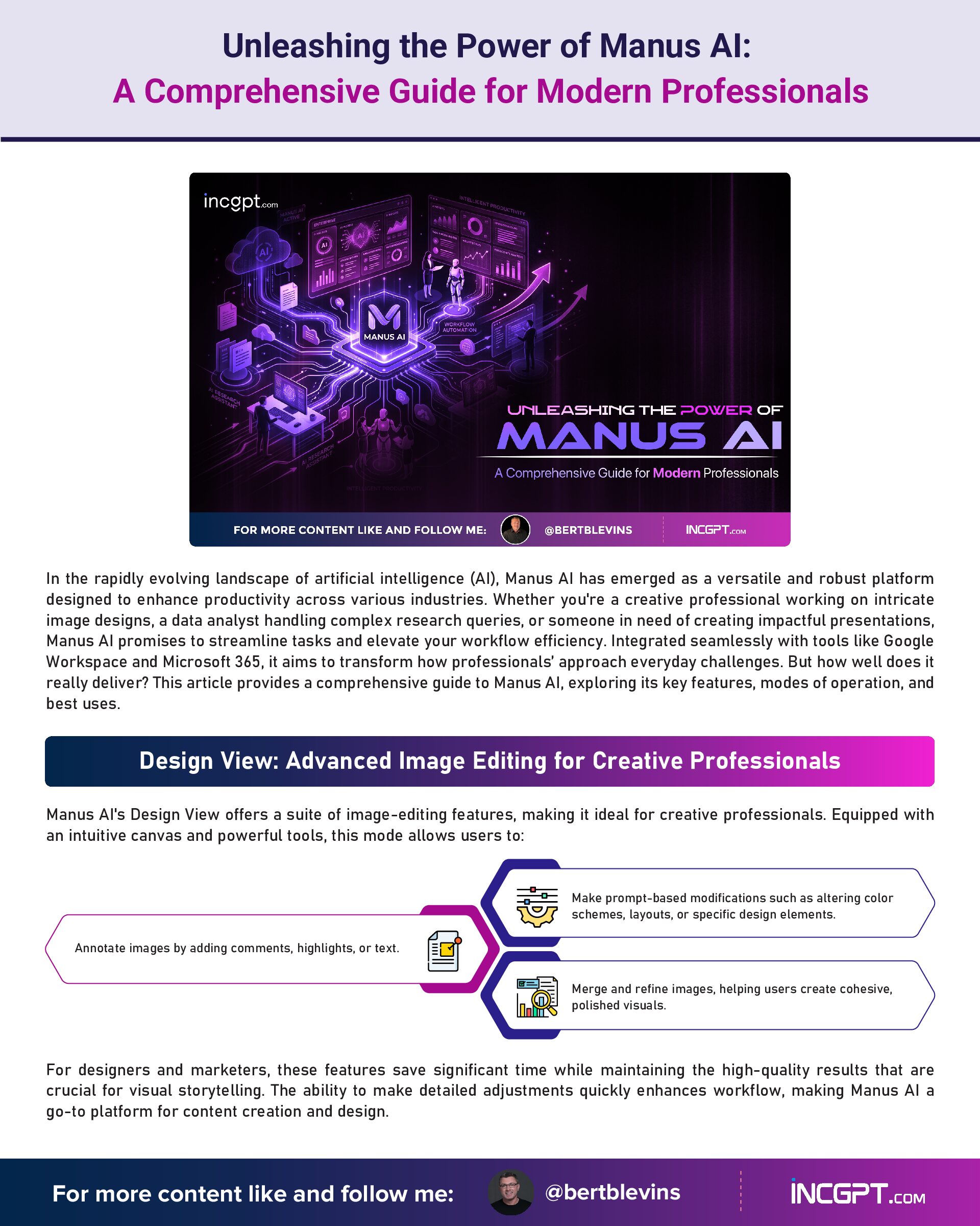 Unleashing the Power of Manus AI – A Comprehensive Guide for Modern Professionals