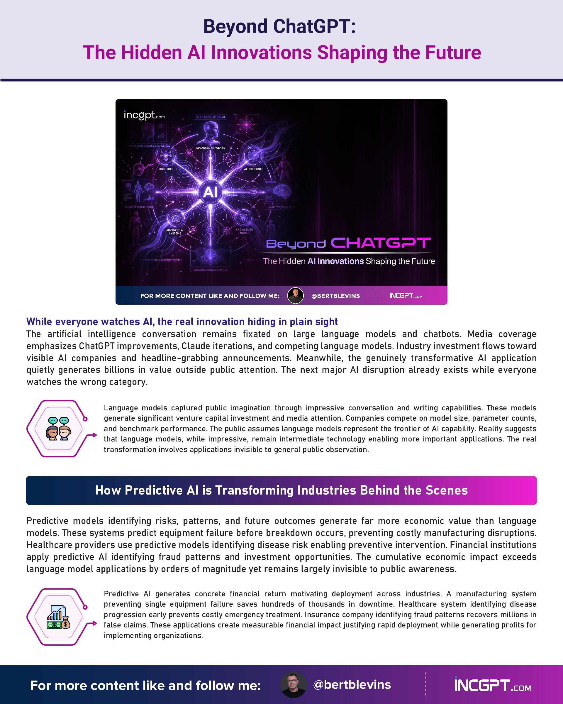 Beyond ChatGPT The Hidden AI Innovations Shaping the Future