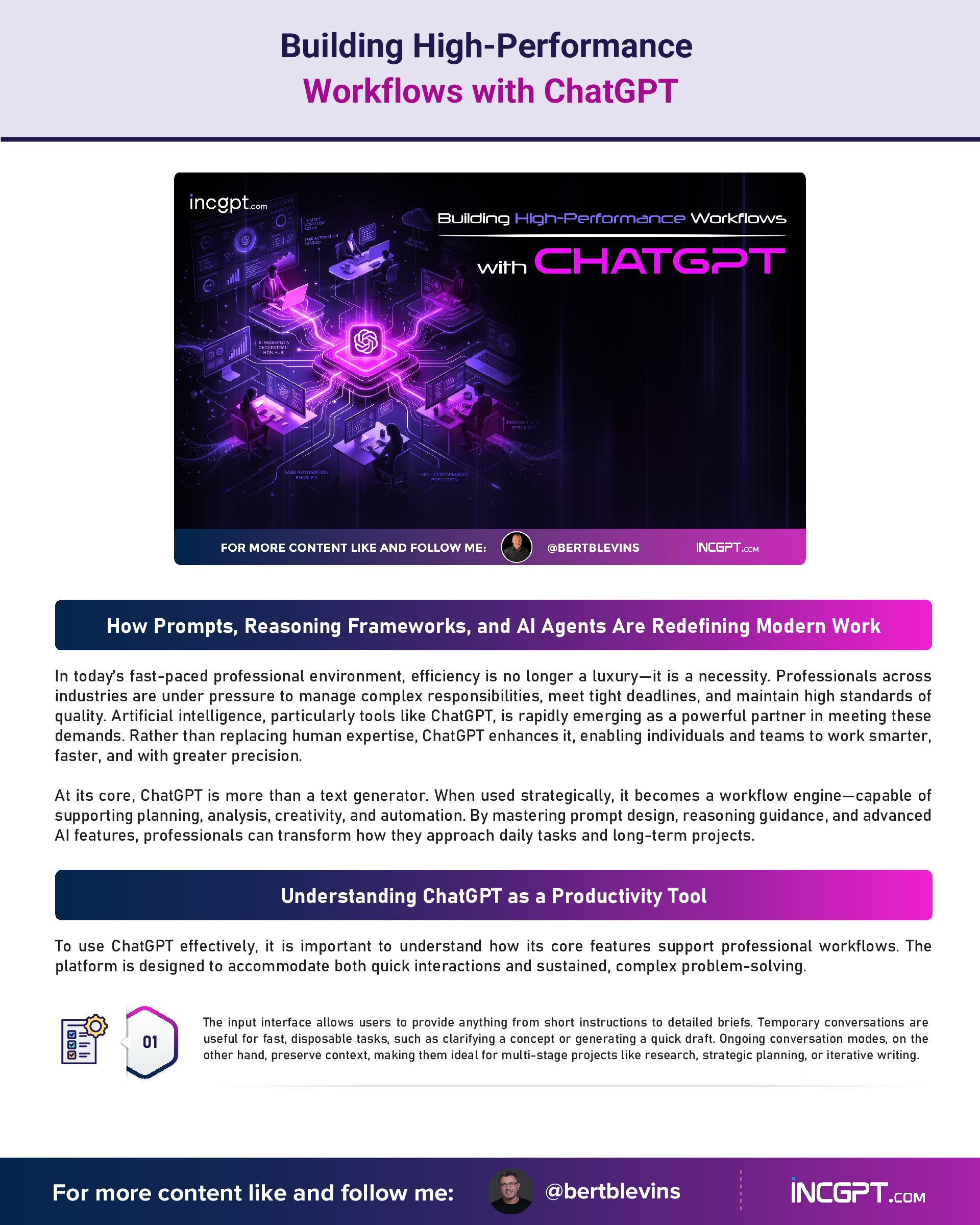 Building High-Performance Workflows with ChatGPT