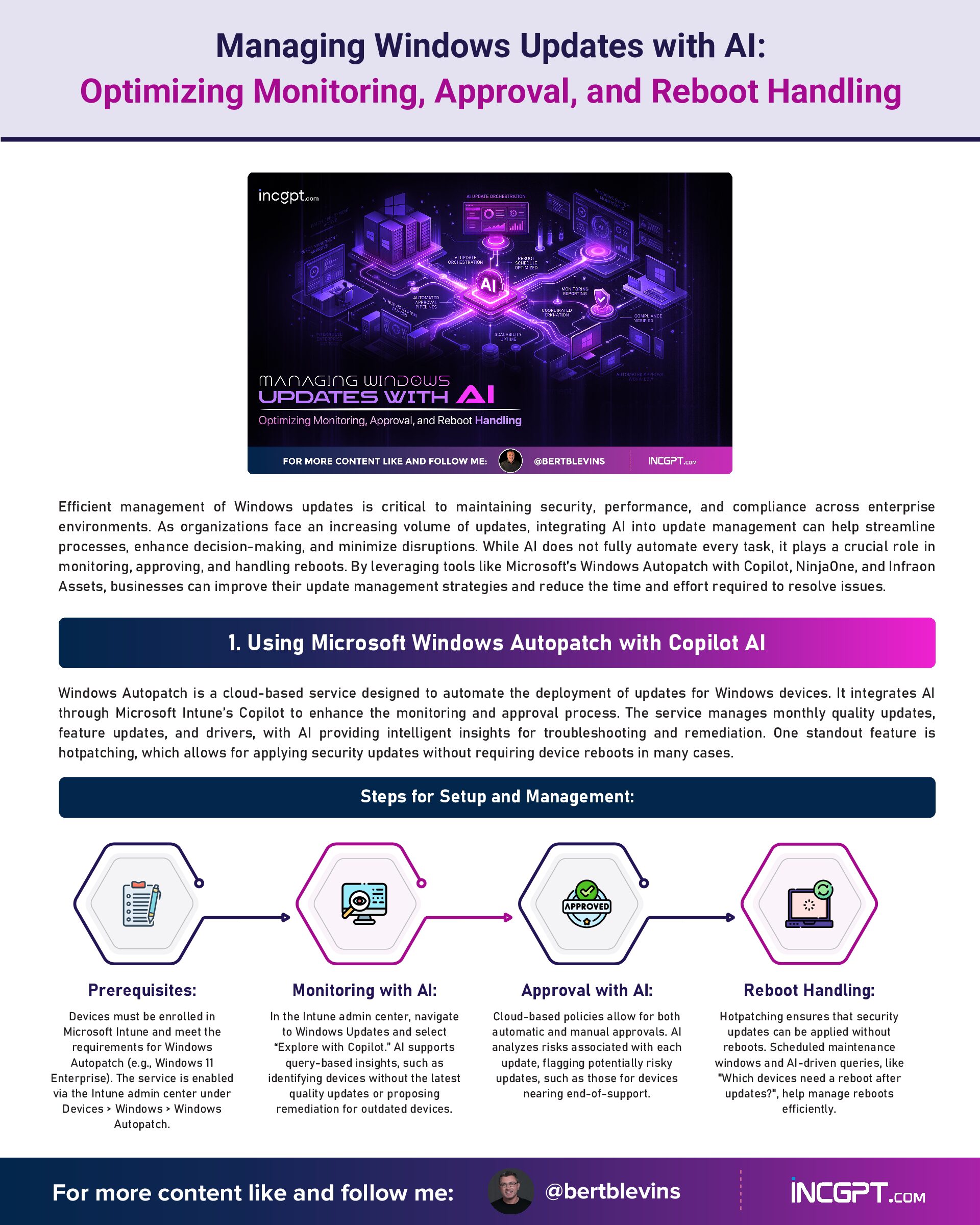 Managing Windows Updates with AI Optimizing Monitoring, Approval, and Reboot Handling